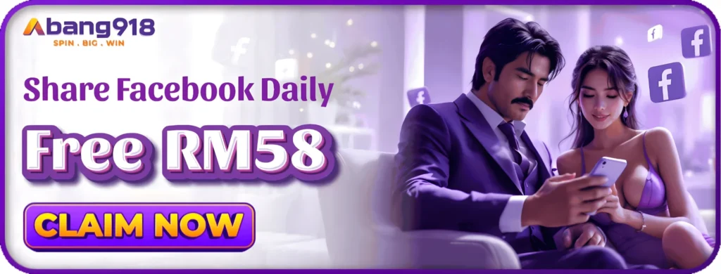 share facebook daily free rm58 claim now