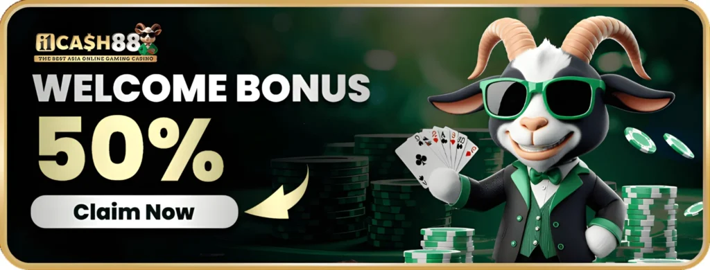Welcome Bonus 50% Claim Now